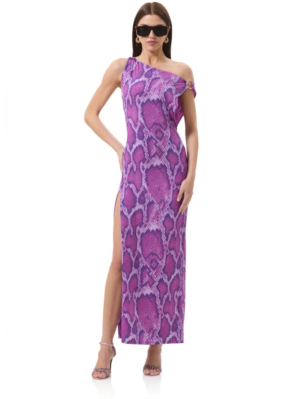 NWT AFRM Saffron Dress in Cactus Snake